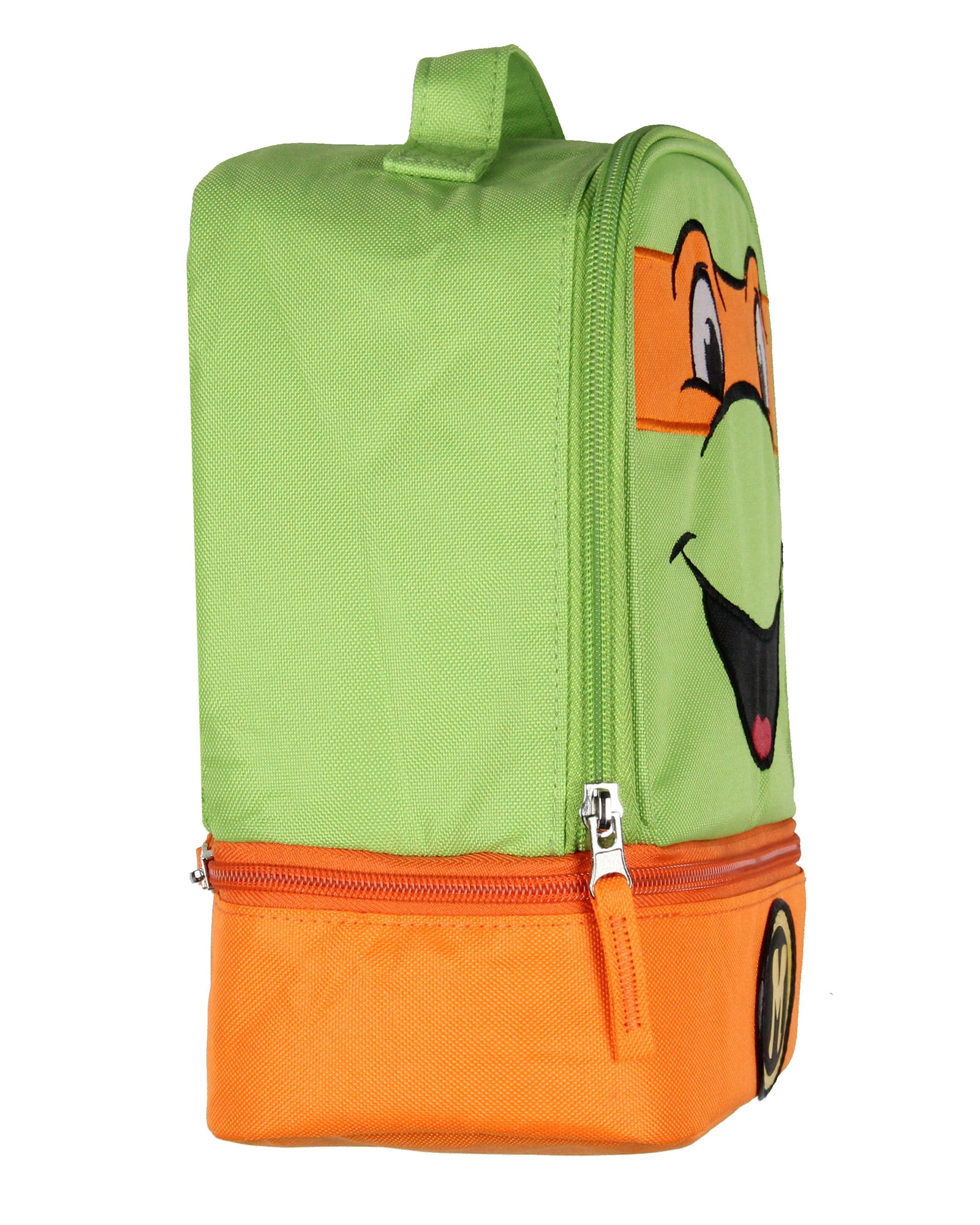 Teenage Mutant Ninja Turtles TMNT All Turtles Dual Compartment Lunch Box (Michelangelo) 9"