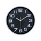 thumbnail image 1 of Reloj de pared de cristal Bearachild HA082735-05 para sala de estar Negro 30*30*4.8 cm, 1 of 6