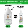 thumbnail image 3 of We Love Doodles Professional Moisturizing Soothing Dog 4-in-1 Conditioner, & Detangler, Unscented, 64 fl-oz, 3 of 7