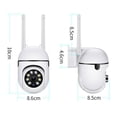 thumbnail image 2 of Cámara de seguridad para exteriores, 1080P Pan/Tilt 2.4G WiFi Cámara de vigilancia para el hogar con visión nocturna Detección de audio bidireccional Alerta de actividad - iOS, Android Zhivalor CPB-SSW1820, 2 of 8