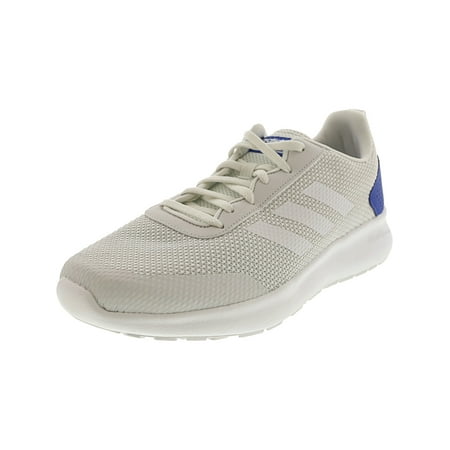 Adidas Men's Element Race Crystal White / Footwear Blue Ankle-High Running Shoe -