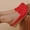 #0250-Red, variant on Women's Embroidered Mule Slippers with Low Wedge Heel, Round Toe Backless Slip On Flats with Cushioned Insole, Soft Comfortable Walking Shoes for Indoor and Outdoor Wear Gift