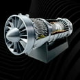 thumbnail image 5 of 3D-Printed DIY Turbofan Engine Model Kit, 1:18 Scale Operable Aerospace Simulation with Dynamic Visualization, STEM Educational Desktop Display for Adults, 5 of 5