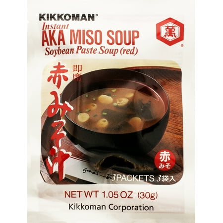 Kikkoman Instant AKA Miso Soup, 1.05 oz, (Pack of (Best Instant Miso Soup)