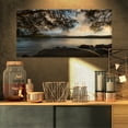 thumbnail image 1 of Sunrise from Hawsbury River - Large Seashore Canvas Print, 1 of 3
