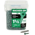 thumbnail image 2 of Itw 23416 #9 1-5/8" Backer-On® Serrated Head Star Drive Cement Board Screws 575 Count, 2 of 2