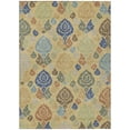thumbnail image 2 of Addison Rugs Chantille Indoor/Outdoor Transitional Damask Gold Machine Washable Rectangle Rug, 10' x 14', 2 of 8