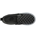 thumbnail image 3 of Vans Kids Slip-On V (Infant/Toddler) (Checkerboard) Black/Pewter, 3 of 5