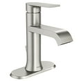 thumbnail image 5 of MOEN WS84760SRN Genta Single Handle Single Hole Bathroom Faucet in Brushed Nickel, 5 of 5