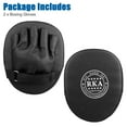 thumbnail image 3 of 2pcs Punching Boxing Mitts, TSV MMA Boxing Training Hand Pads PU Leather Training Boxing Target Pad, 3 of 9