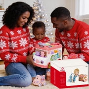 LieGorJi Musical Learning Bus Toys, Baby Montessori Toys for Kids, Educational Developmental Sensory Toy for Toddler, Birthday Gifts for 1-3 3-6 Year Old