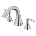 thumbnail image 2 of Danze D300922BNT Antioch Two Handle Roman Tub Trim Kit, Brushed Nickel, Valve Not Included, 2 of 4