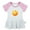 Pink Raglan Dresses, variant on Fruit Pear Pattern Dresses For Baby, Newborn Babies Skirts, Infant Princess Dress, 0-24M Kids Graphic Clothes (White Sleeveless Dresses, 0-6 Months)