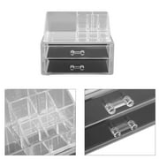 3-Tier Acrylic Makeup Case Cosmetic Display Organizer Storage Box Holder