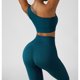 thumbnail image 2 of Conjunto De Entrenamiento Para Mujer, Traje De Correr De Cintura Alta, Tejido Elástico De Protección Para Levantamiento De Glúteos Para Gimnasio ANGGREK Otros, 2 of 6
