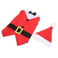 thumbnail image 4 of Disfraz de Navidad para perro con sombrero, ropa ligera y cómoda para perro, para fiesta de NavidadM, 4 of 5
