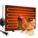 thumbnail image 1 of Herramientas y mejoras para el hogar Estilos de vida Calentador de gallinero Calentador de gallinero para invierno Eficiente energéticamente Más seguro que las lámparas de criadero Calentador de hierr, 1 of 4
