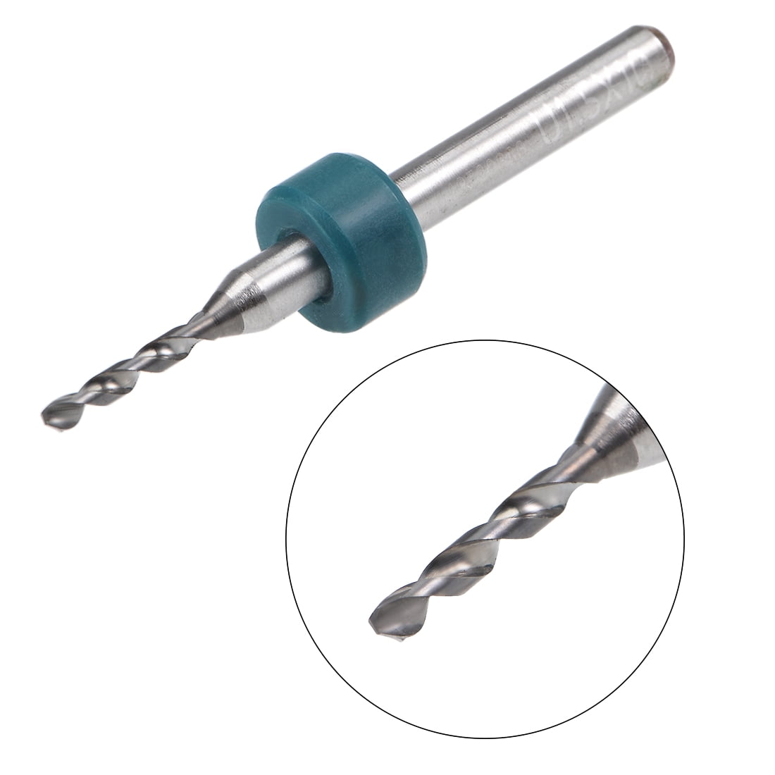 Unique Bargains 10pcs 1.5mm Tungsten Carbide PCB Drill Bits for Jewelry CNC Engraving