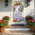 thumbnail image 6 of strola Toys Large Easter Bunny Door Curtain 70x35 Inches, Washable & Reusable Spring Door Decoration for Front Door, Party, Garden Wall Holiday Decor, 6 of 6