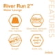 thumbnail image 4 of Balsa de agua inflable INTEX River Run para una sola persona (paquete de 4) con flotador de balsa inflable para 2 personas INTEX River Run con refrigerador, 4 of 5