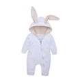 thumbnail image 1 of Mameluco de manga larga Mono de bebé Trajes Bebé infantil Blanco (6) Sunnimix Unisex mono mono, 1 of 8