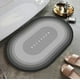 thumbnail image 1 of Alfombra de Baño de Diatomita - Alfombra de Baño de Secado Rápido y Suave, Super Absorbente con Respaldo de Goma Antideslizante, Alfombra Lavable Moderna para Baño o Inodoro 16" x 24", 1 of 8