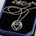 thumbnail image 5 of Colgante de cristal Hugo Madre collar Plata, 5 of 5