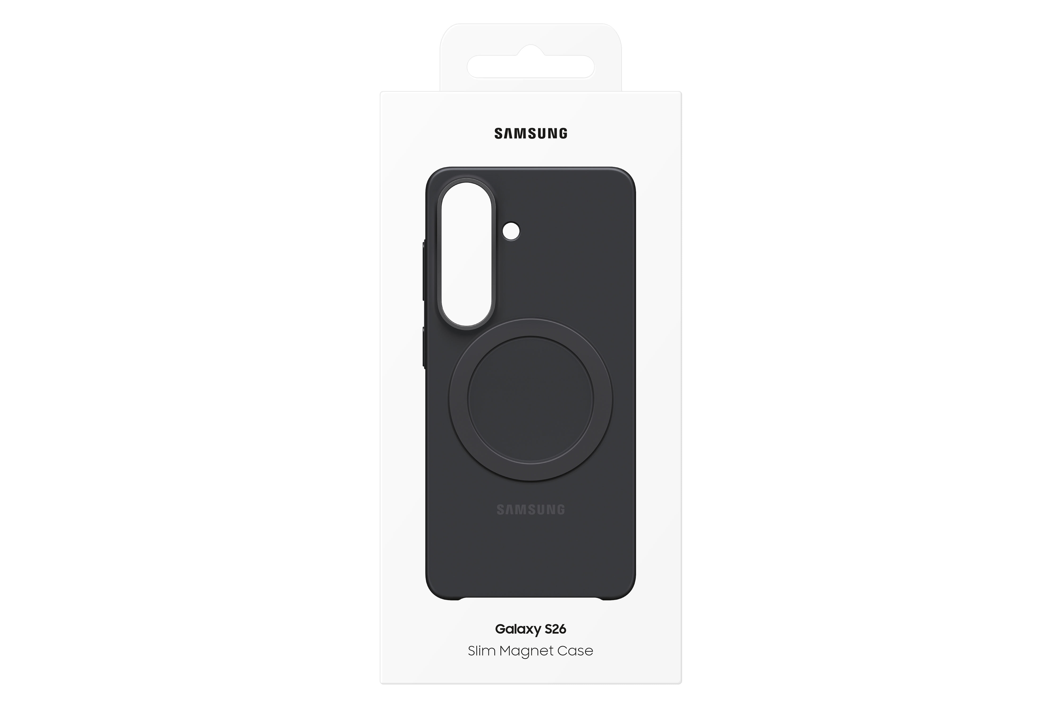 Samsung S26 Slim Magnet Phone Case, Black