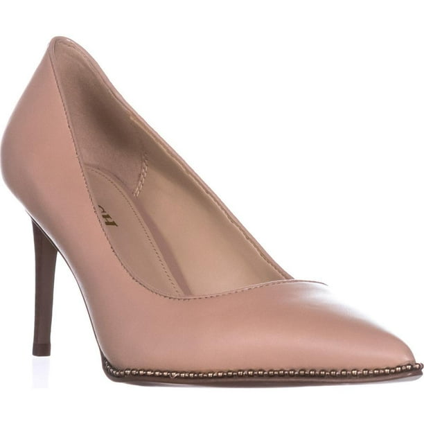 Coach Womens Coach Vonna Pointed Toe Stud Lined Pumps Beechwood Walmart Com Walmart Com