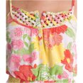 thumbnail image 3 of Aeropostale Floral Attice Cami Tank Top para mujer, verde, mediano Aeropostale  Cami, 3 of 3