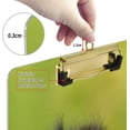 thumbnail image 4 of FMSHPON Cool Emu Clipboard Hardboard Wood Nursing Clip Board and Pull for Standard A4 Letter 13x9 inches, 4 of 4