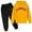 Yellow, variant on Boys Sweatsuits Sets Size 14-16 Letter Print Hawaii Pullover Hoodie Kids Jogging Sportwear Clothes Set Tracksuit 2 Piece Outfits,Black,3-4 Years