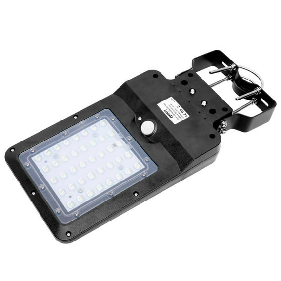 800 Lumens Solar Black Powered Motion Activated Outdoor Integrated LED Landscape Flood Light