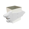 thumbnail image 1 of Cierre de puerta Safetech Hardware ViperX5-5 reversible de 5 pulgadas, blanco, 1 of 8
