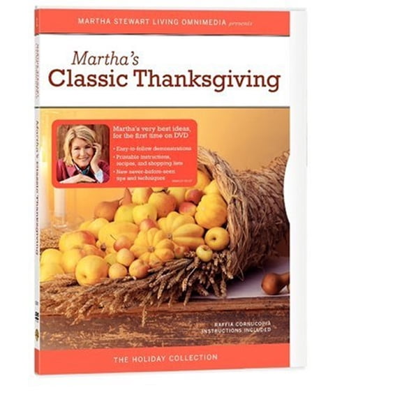 Pre-Owned Martha Stewart: Martha's Classic Thanksgiving (DVD)