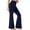 Navy Blue, variant on Plus Size Flare Leggings for Women High Waist Scrunch Butt Lifting Bootcut Yoga Pants with Tummy Control High Stretch Workout Pants Black S-3XL