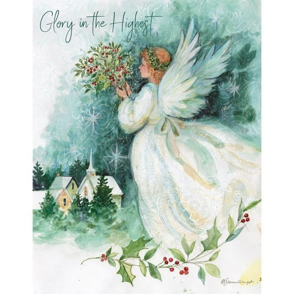 Lang Companies, Angel of Christmas Boxed Christmas Cards (18 pack) Decorative Box by Susan Winget