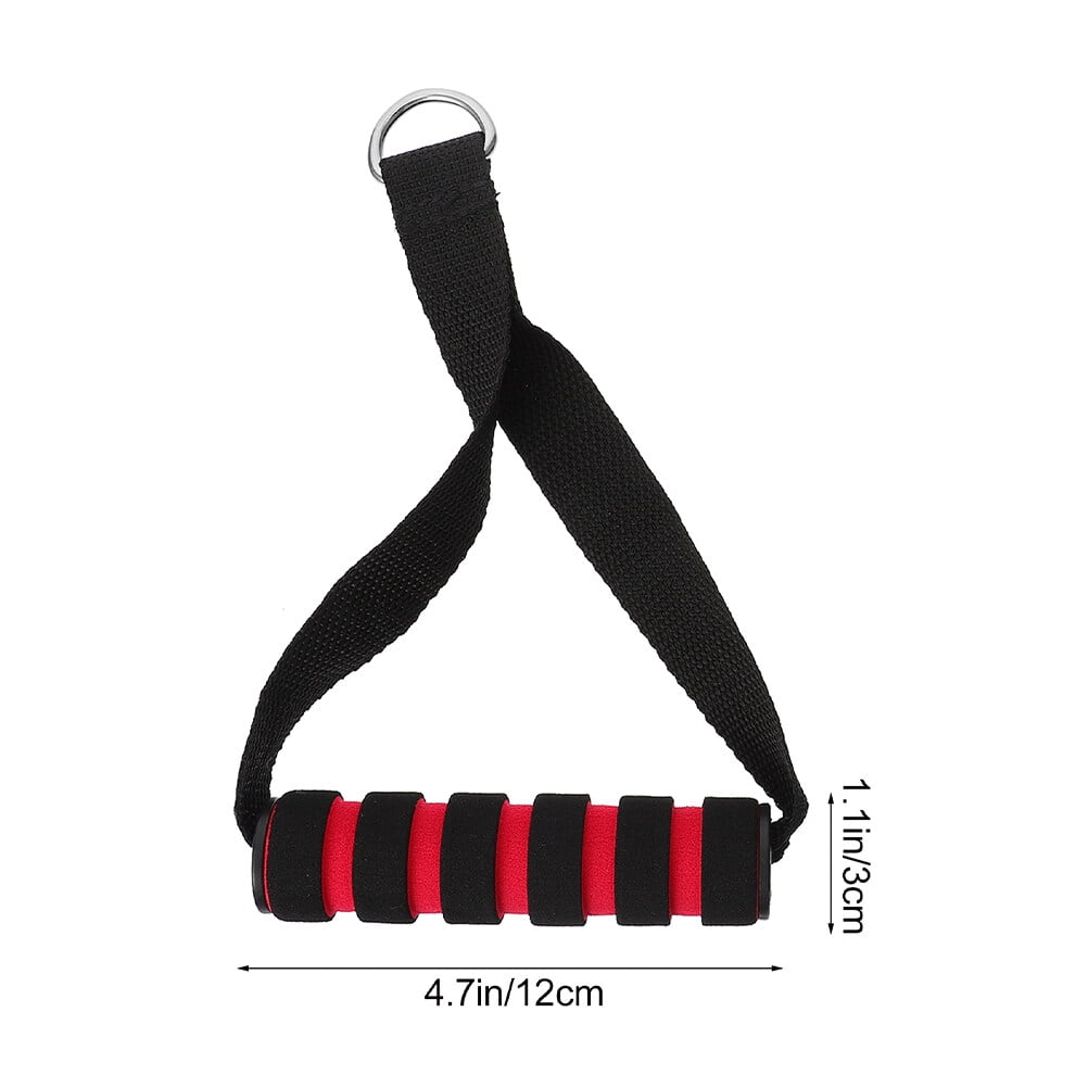 LEORX 8Pack Ergonomic Handle Plastic Nylon Foam Fitness Handles for Resistance Training Pull Ups Home Workout