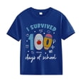 thumbnail image 6 of UACY 100 Days of School Shirt for Kids Boys Girls Funny 100th Day of School Toddler Graphic Short Sleeve T-Shirt, 6 of 6