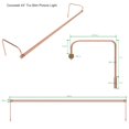 thumbnail image 4 of Cocoweb 43 Inch Tru-Slim Copper Picture Light - LED, 2700K, Adjustable Arm, Plug-in, Toggle Switch, Sleek and Compact Design, 4 of 4