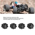 thumbnail image 3 of RC Wheel Hex Hub Aluminum Alloy 17mm Hex Hub Nut Adapter With Pins For RC Cars, 3 of 8