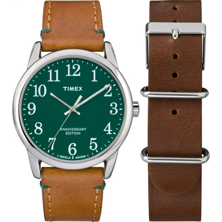 Easy reader 40th anniversary special edition 38mm leather strap clearance watch