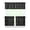 White-130, variant on Dark Astral Kitchen Curtains Set with Sunburst and Moon Rod Pocket 3-Piece Valance and Tier Set Celestial Solar Eclipse Gothic Window Curtains