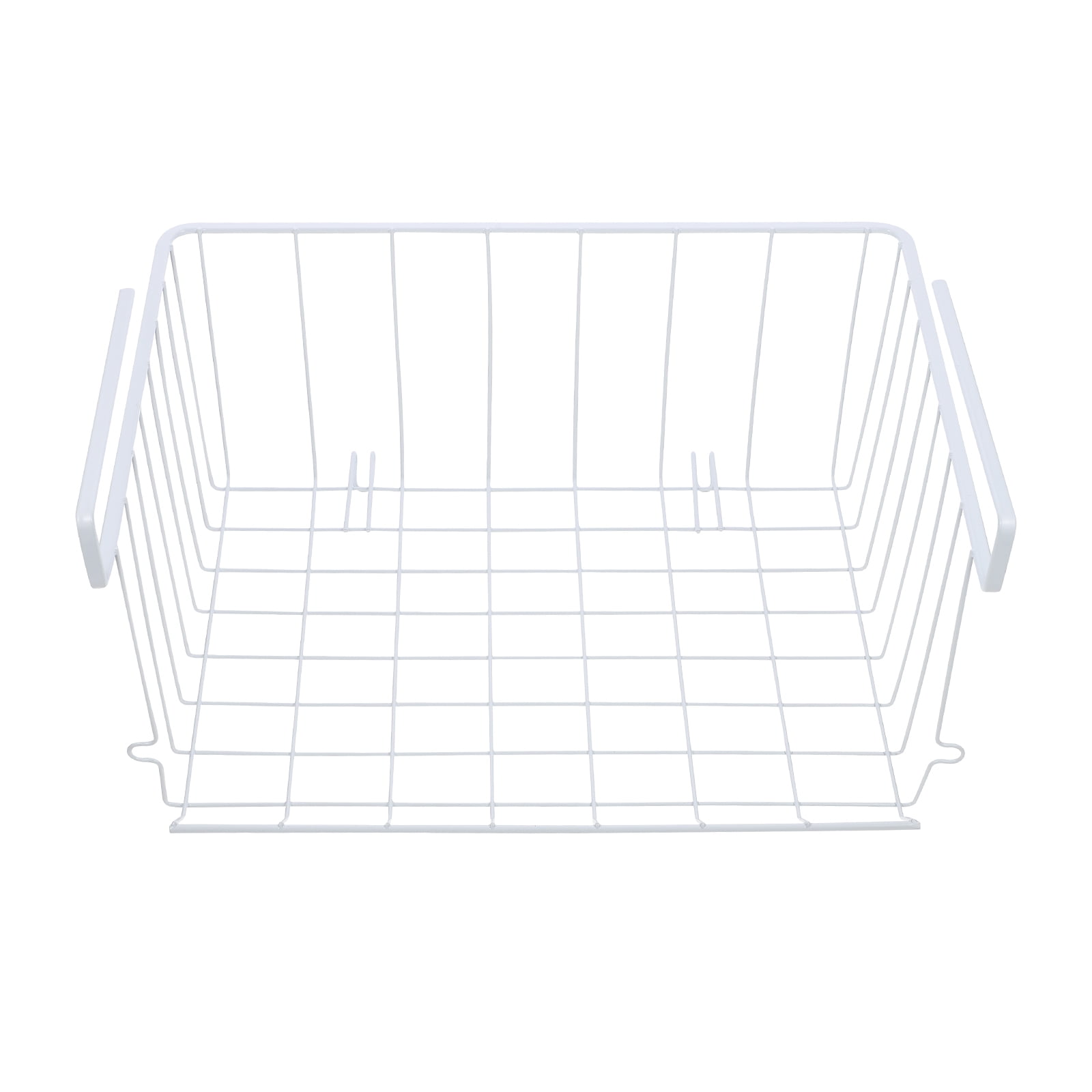 OUNONA 1pc Punch Free Storage Rack Hanging Storage Basket for