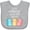 AC-Heather Grey, variant on Inktastic Easter Hangin' with My Peeps Boys or Girls Baby Bib