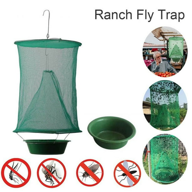 1/2/4Pcs Pest Control Reusable Hanging Fly Catcher Killer Flies Flytrap