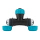 thumbnail image 4 of Ounissouiy T Pipe Connector Fittings Household Plastic Accessories Hose Components Connectors Garden Irrigation Joint Tube Watering Type2, 4 of 6
