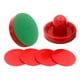 thumbnail image 3 of Mini juego de hockey de aire con empujadores y discos, accesorios de juego de mesa para toda la familia 2 empujadores rojos, 3 of 9