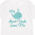 thumbnail image 4 of Inktastic My Aunt and Uncle Love Me Whale Boys or Girls Long Sleeve Toddler T-Shirt, 4 of 5