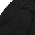 thumbnail image 6 of Fanxing Men Elastic Waist Summer Shorts Drawstring Casual Beach Shorts Pants Activewear Teen Boy Running Shoes Size 8 Black,XL, 6 of 7